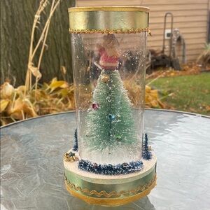 Japanese Bottle Brush snow globe